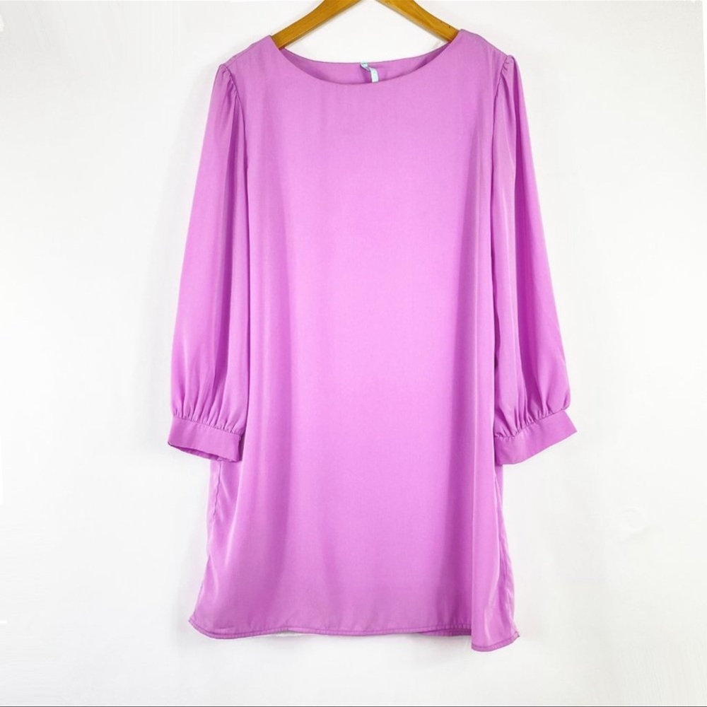 EUC Sorbet-by Doll Lulu’s Shift Dress in Lilac - Picture 5 of 14